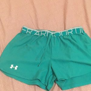 Under Armor running shorts